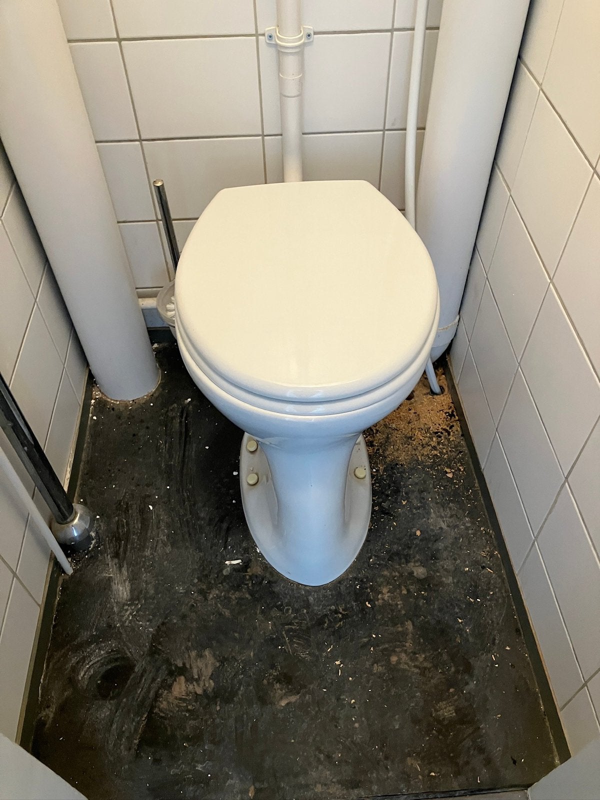 Toilet pot, Ophalen, Gebruikt, Steen, Toilet
