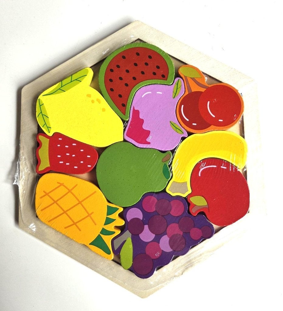 TANGRAM PUZZEL - 3 VERSCHILLENDE, 10 tot 50 stukjes, Nieuw, Ophalen of Verzenden, Van hout