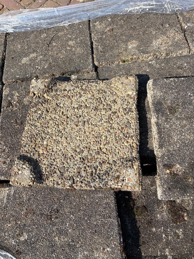 Beton dak terras tegels 30x30 en betontegel 60x 40  ( 301 ), Ophalen, Gebruikt, 10 m² of meer, Nb