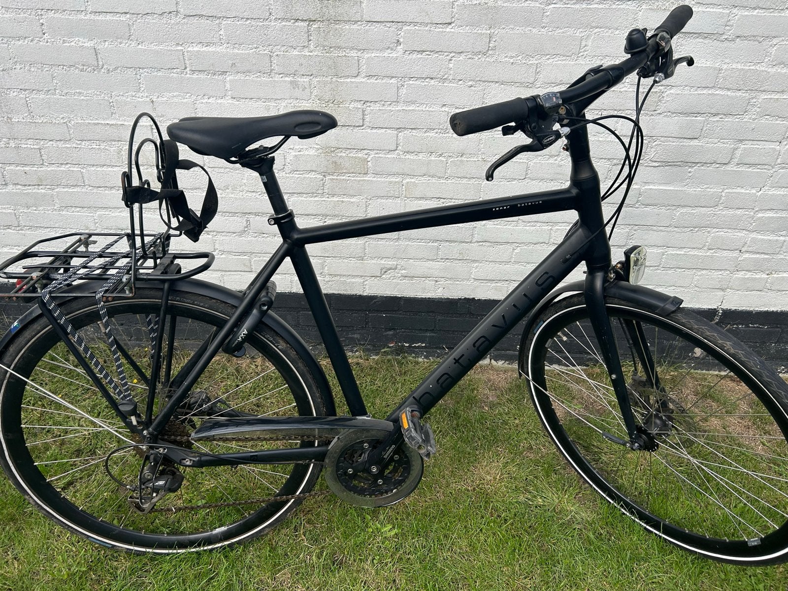 Batavus Zonar 57 cm - Comfortabele Stadsfiets, Ophalen, Gebruikt, Versnellingen, Batavus