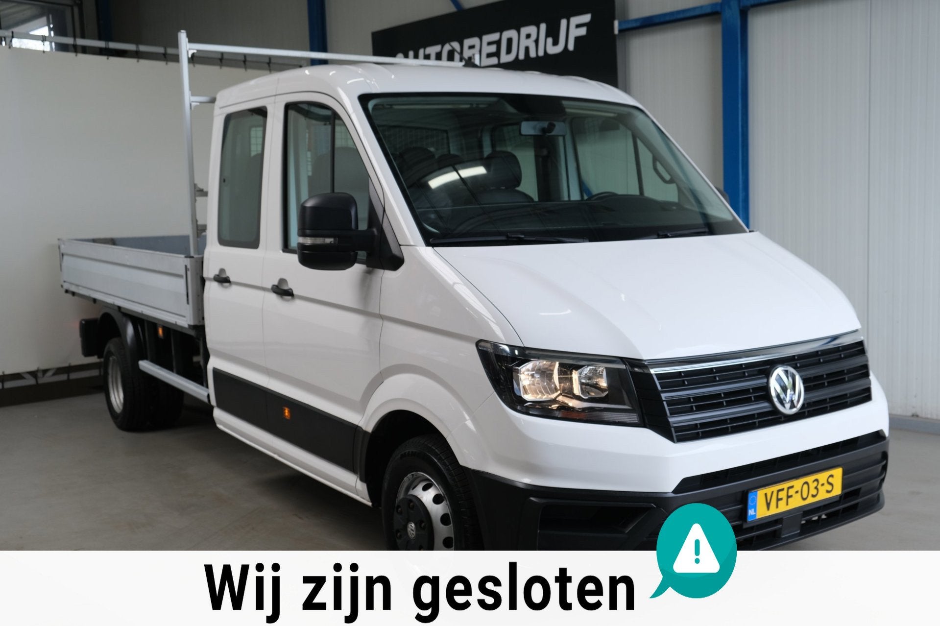 Volkswagen Crafter 50 2.0 TDI L4 DL DC Comfortline Pick-Up -, Auto's, Achterwielaandrijving, Gebruikt, 4 cilinders, 7 stoelen