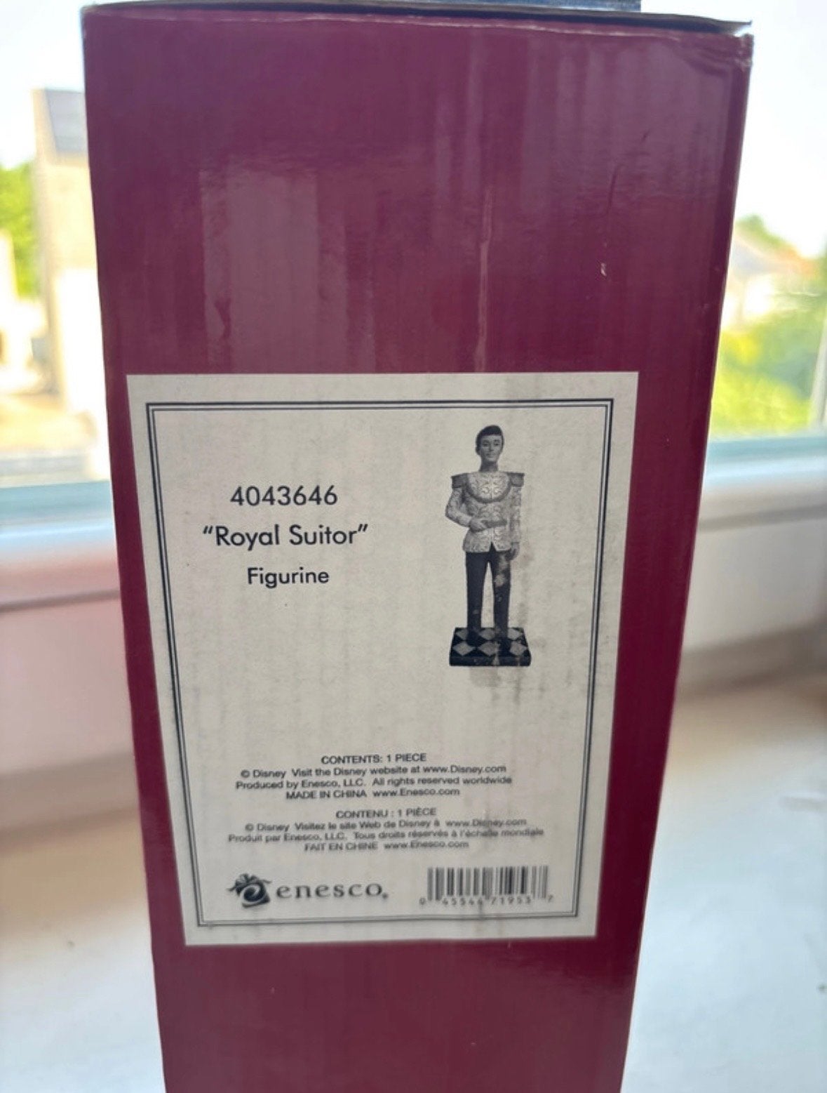 Disney Showcase Collection "Royal Suitor" Figurine, Verzamelen, Beelden en Beeldjes, Ophalen of Verzenden, Nieuw, Mens