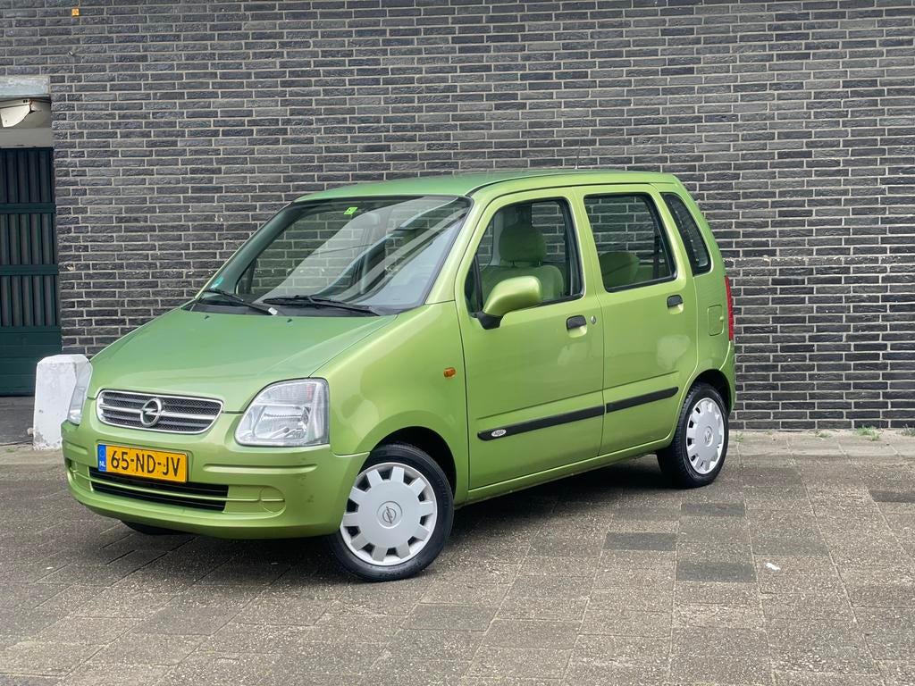 Opel Agila 1.2 I 16V Comfort 2003 NAP✅Nieuwe Apk HOGE INSTAP, Voorwielaandrijving, Stof, Origineel Nederlands, Handgeschakeld