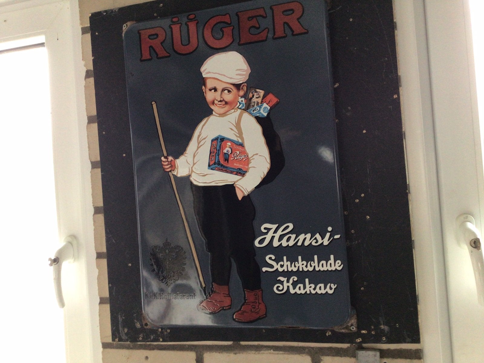 Mooi oud bord duits geen replica bieden naar waarden, Ophalen of Verzenden