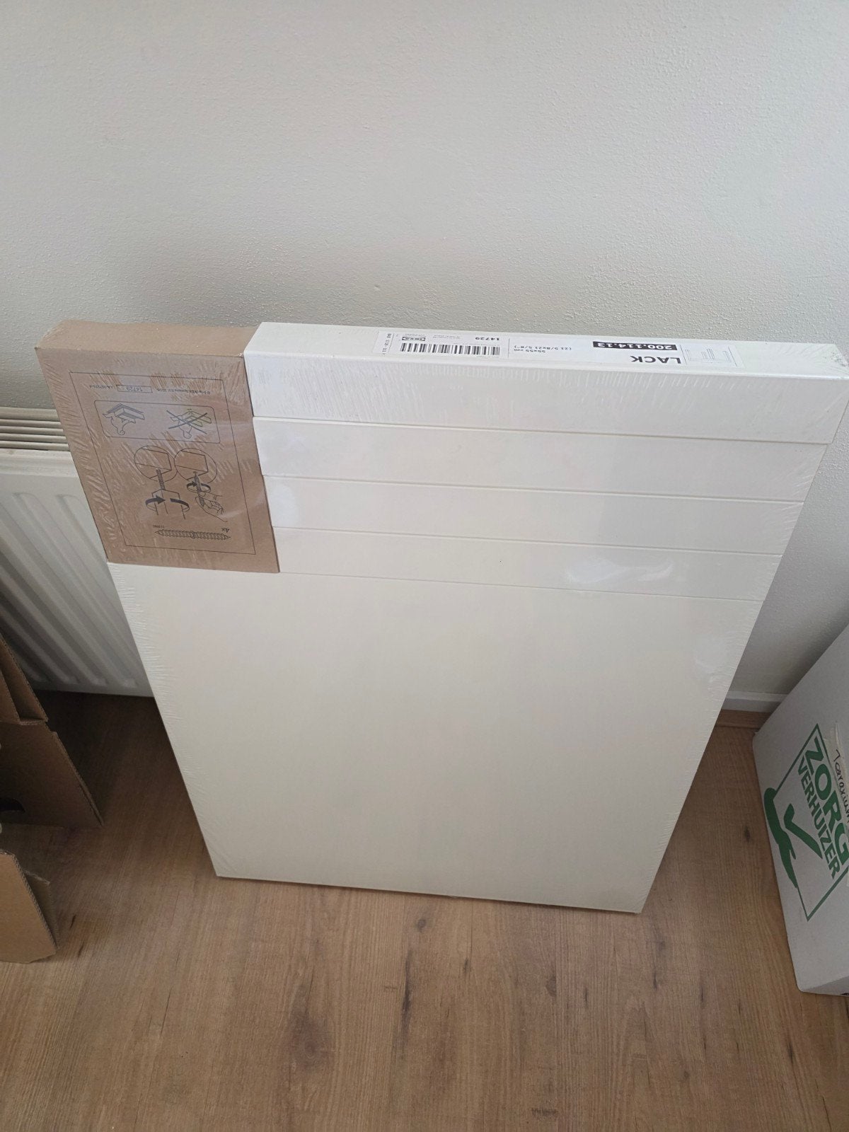 Nieuw Wit LACK tafeltje IKEA bijzettafel, Huis en Inrichting, Tafels | Bijzettafels, Ophalen, Nieuw, Vierkant