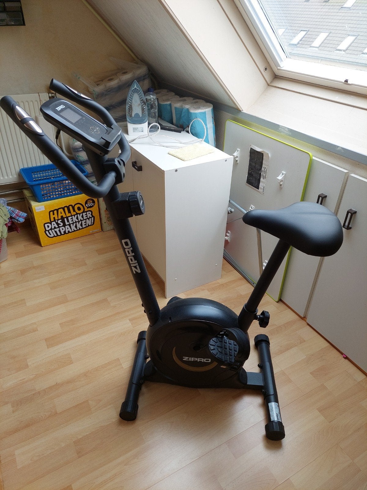 Hometrainer, Ophalen, Zo goed als nieuw, Aluminium, Hometrainer