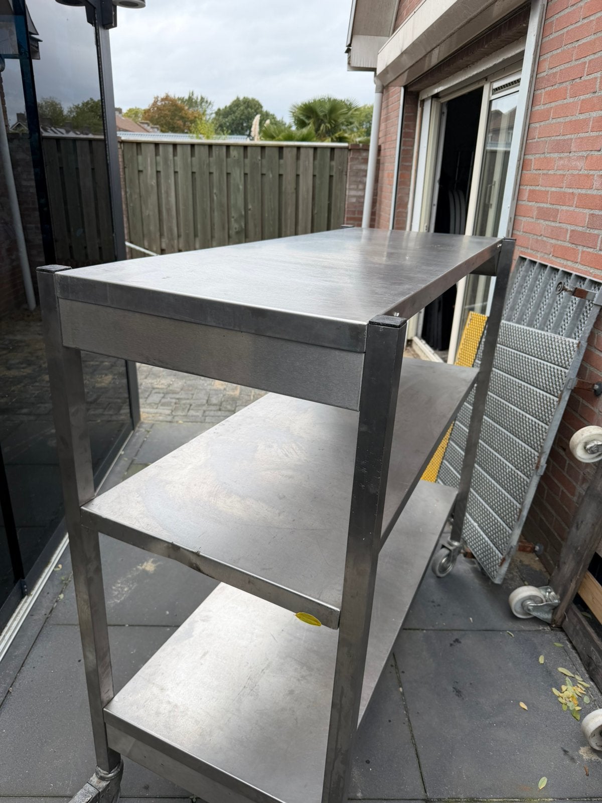 RvS rek te koop, Ophalen, RVS Meubilair