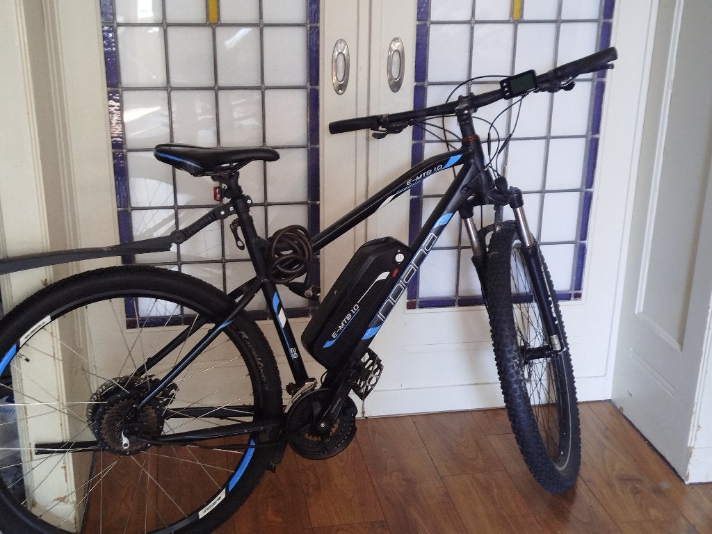 E-MTB 10 Elektrische Mountainbike Onderdelen of Reparatie, Gebruikt, Overige maten, Meer dan 20 versnellingen, Schijfrem