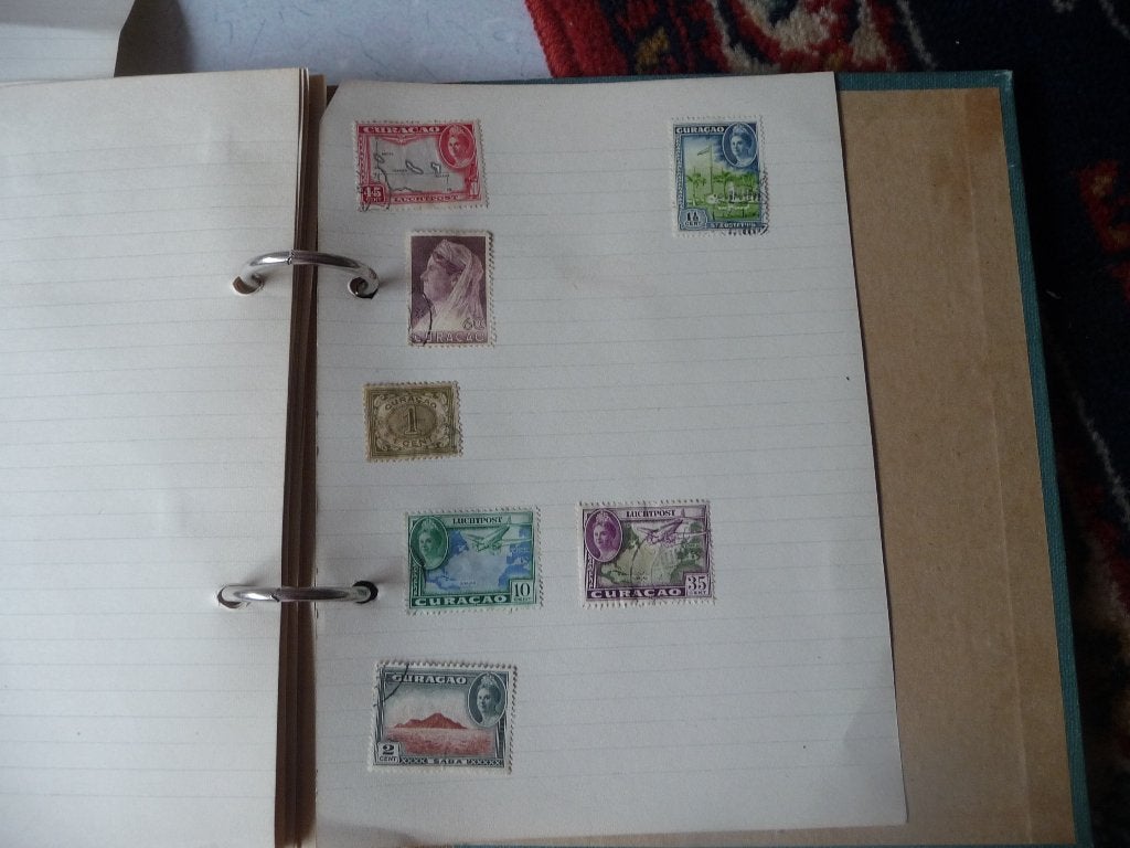 curacao postzegels, Ophalen of Verzenden, Overige landen, Gestempeld