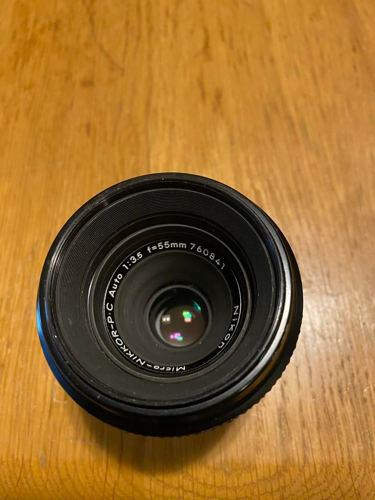 Nikon Micro Nikkor 55mm 1:3.5 Macro Lens, Ophalen of Verzenden, Zo goed als nieuw, Macrolens