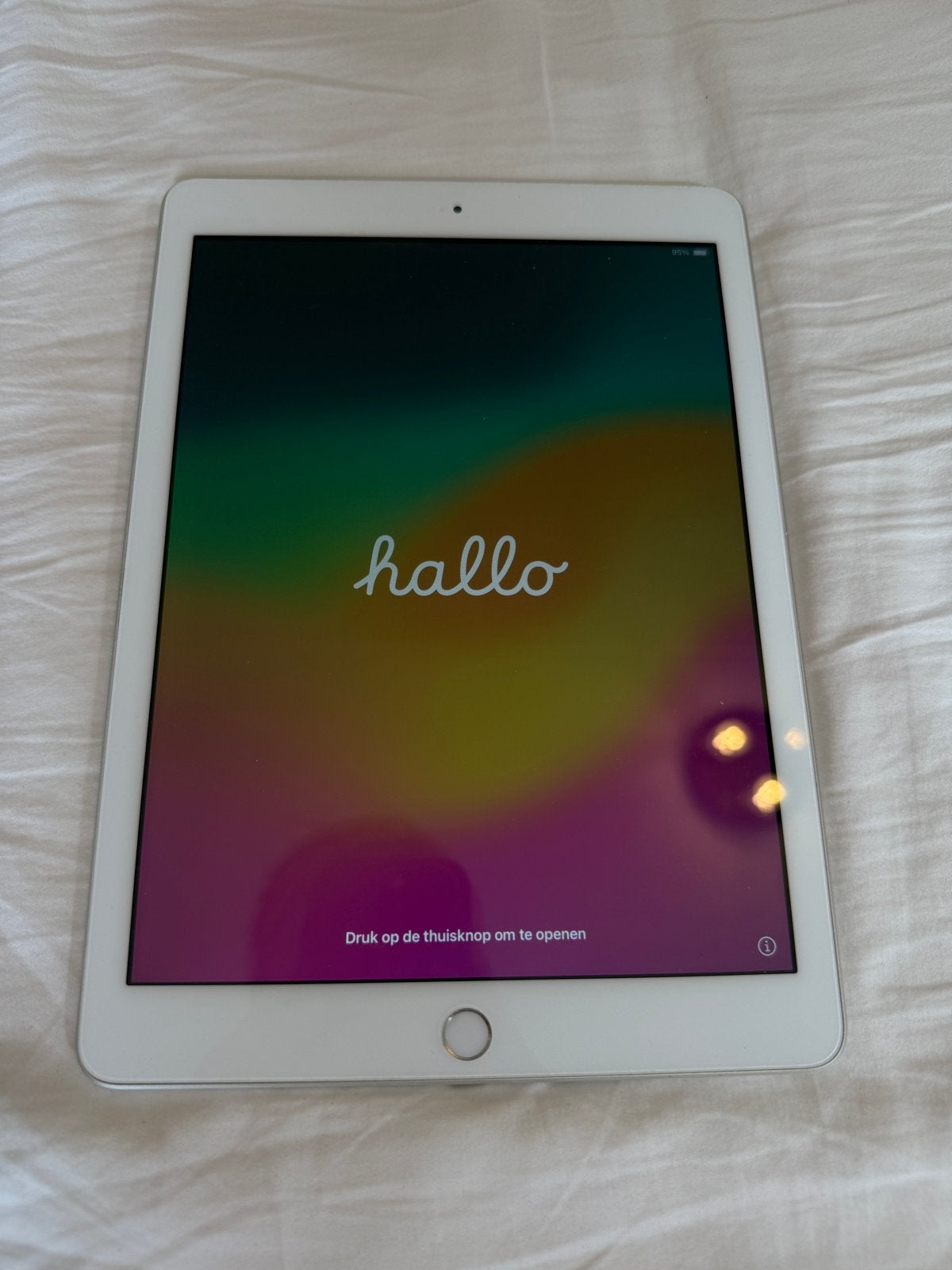 iPad 6e generatie (2018) 32GB Wi-Fi Zilver (A1893), Computers en Software, 9 inch, Gebruikt, 32 GB, Apple iPad