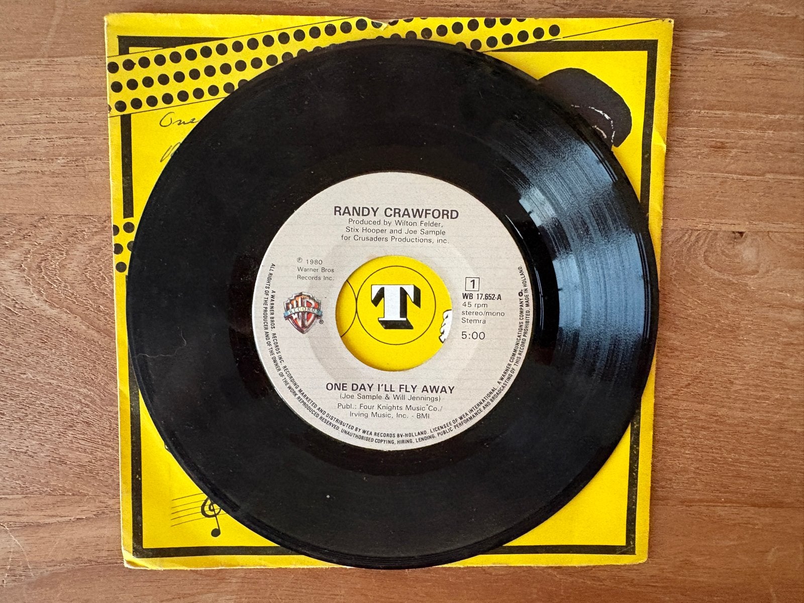 Randy Crawford - One Day I'll Fly Away (Single) 039, Gebruikt, 7 inch, Ophalen of Verzenden, EP