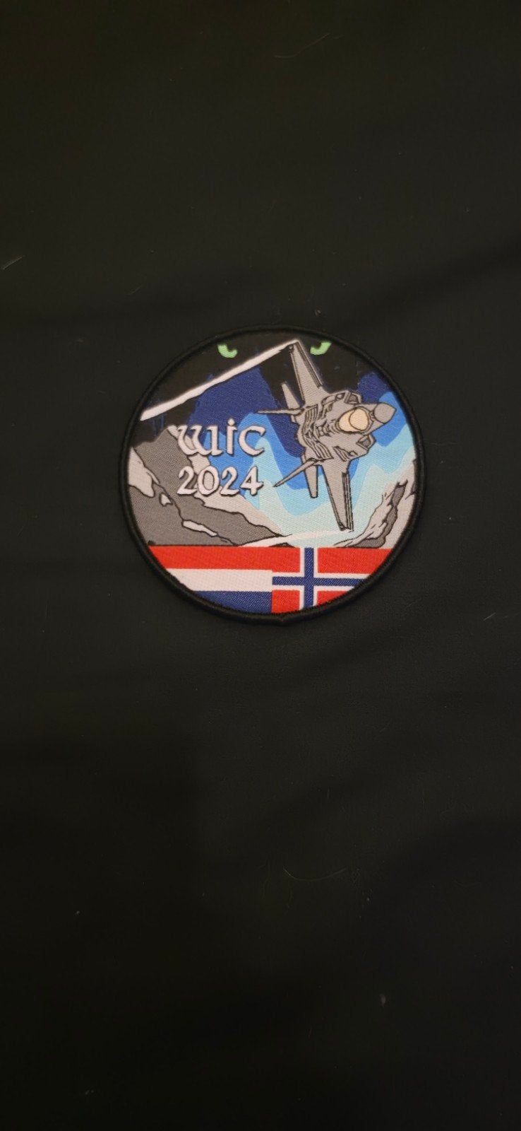 WIC 2024 patch, Ophalen of Verzenden, Luchtmacht, Nederland, Embleem of Badge