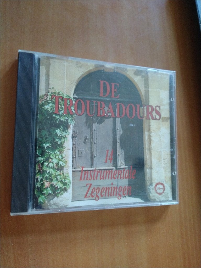 CD De Troubadours. 14 Instrumentale Zegeningen, Ophalen of Verzenden, Zo goed als nieuw, Koren of Klassiek