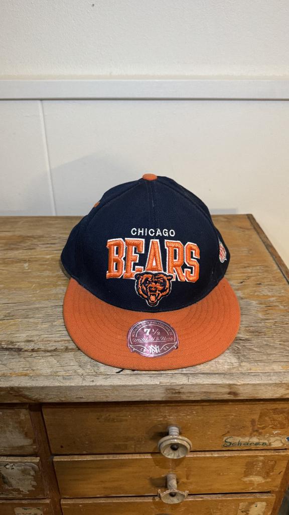 Mitchell & Ness Chicago Bears Cap – maat 7 1/2, 60 cm (XL, 7½ inch) of meer, Mitchell & Ness, Ophalen of Verzenden, Pet