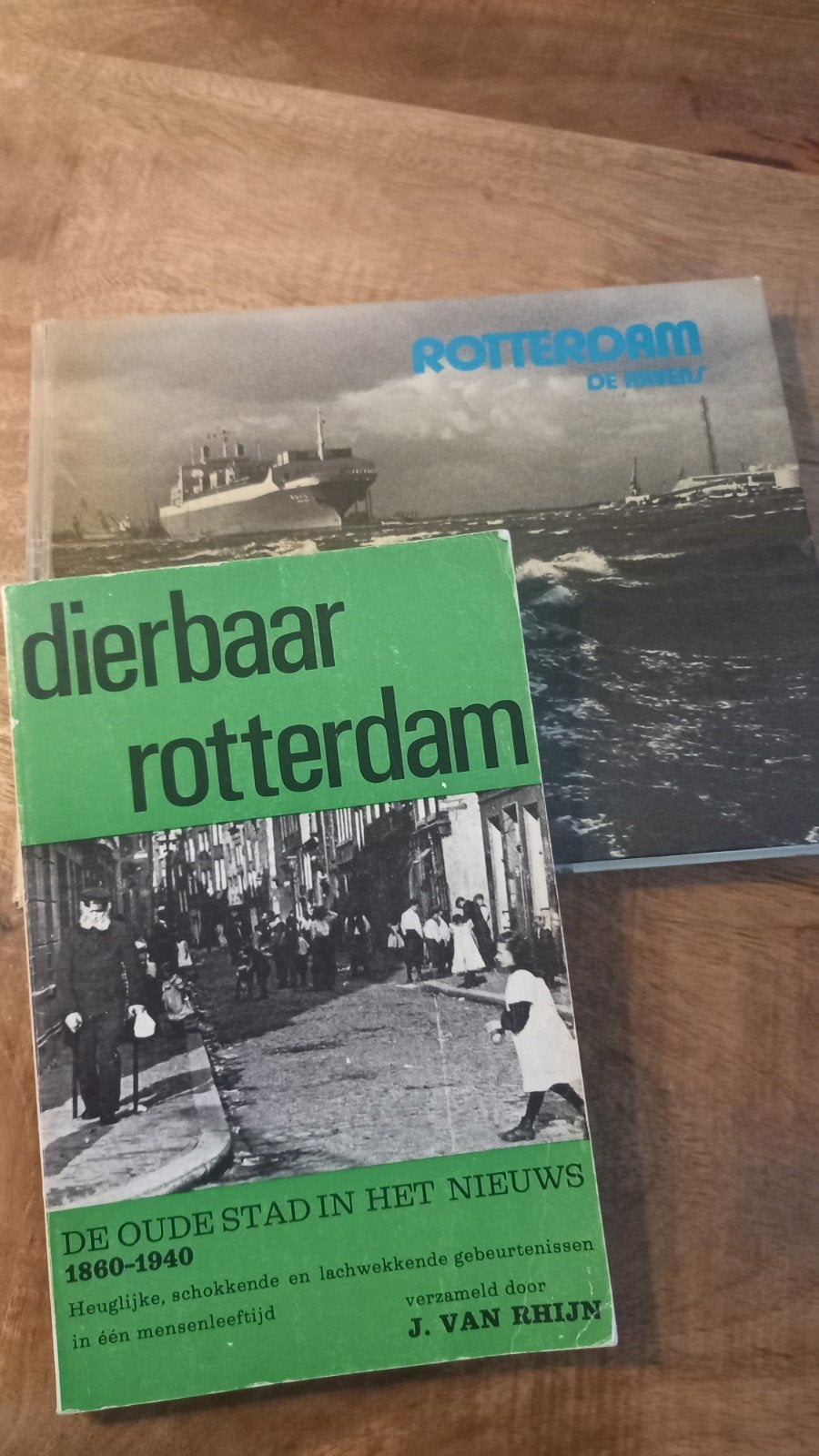2 boeken over Rotterdam: Dierbaar rdam & Rotterdam de Havens, Ophalen of Verzenden