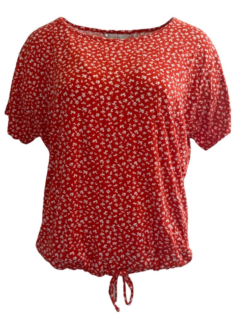 Numph shirt S, Ophalen of Verzenden, Zo goed als nieuw, Korte mouw, Rood