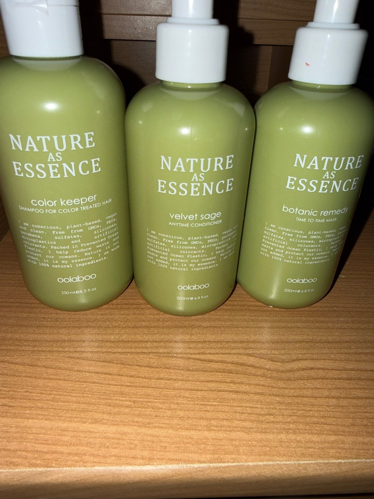 Nature as Essence Haarverzorgingsset - Shampoo, Conditioner,, Ophalen of Verzenden, Nieuw, Shampoo of Conditioner