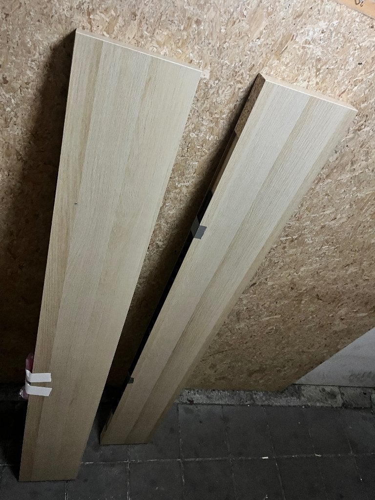 Wandplank ikea LACK, Ophalen, Gebruikt