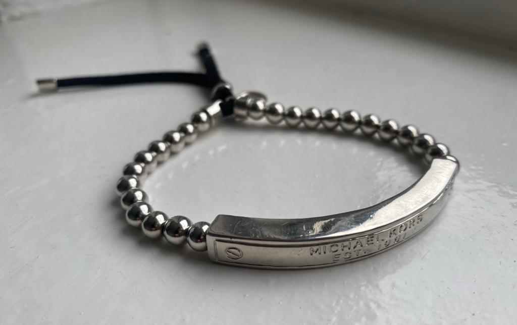 Heren armband Michael Kors look, Sieraden, Tassen en Uiterlijk, Armbanden, Ophalen of Verzenden, Zo goed als nieuw