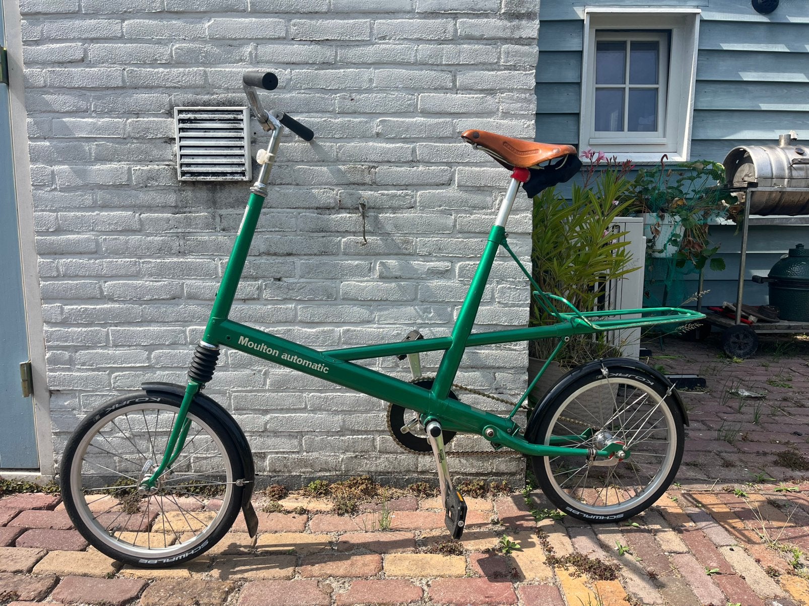 Moulton 2speed torpedo automatic, Fietsen en Brommers, 55 tot 59 cm, Ophalen, Terugtraprem, Jaren '60 of nieuwer