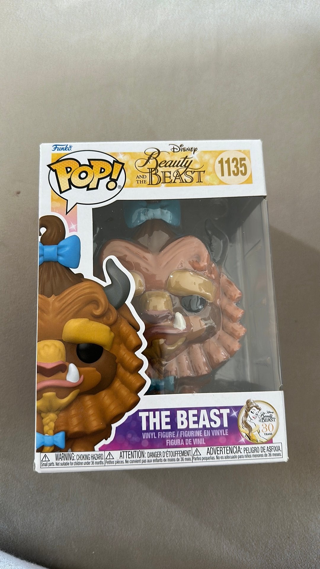 Funko pop the beast, Ophalen, Zo goed als nieuw