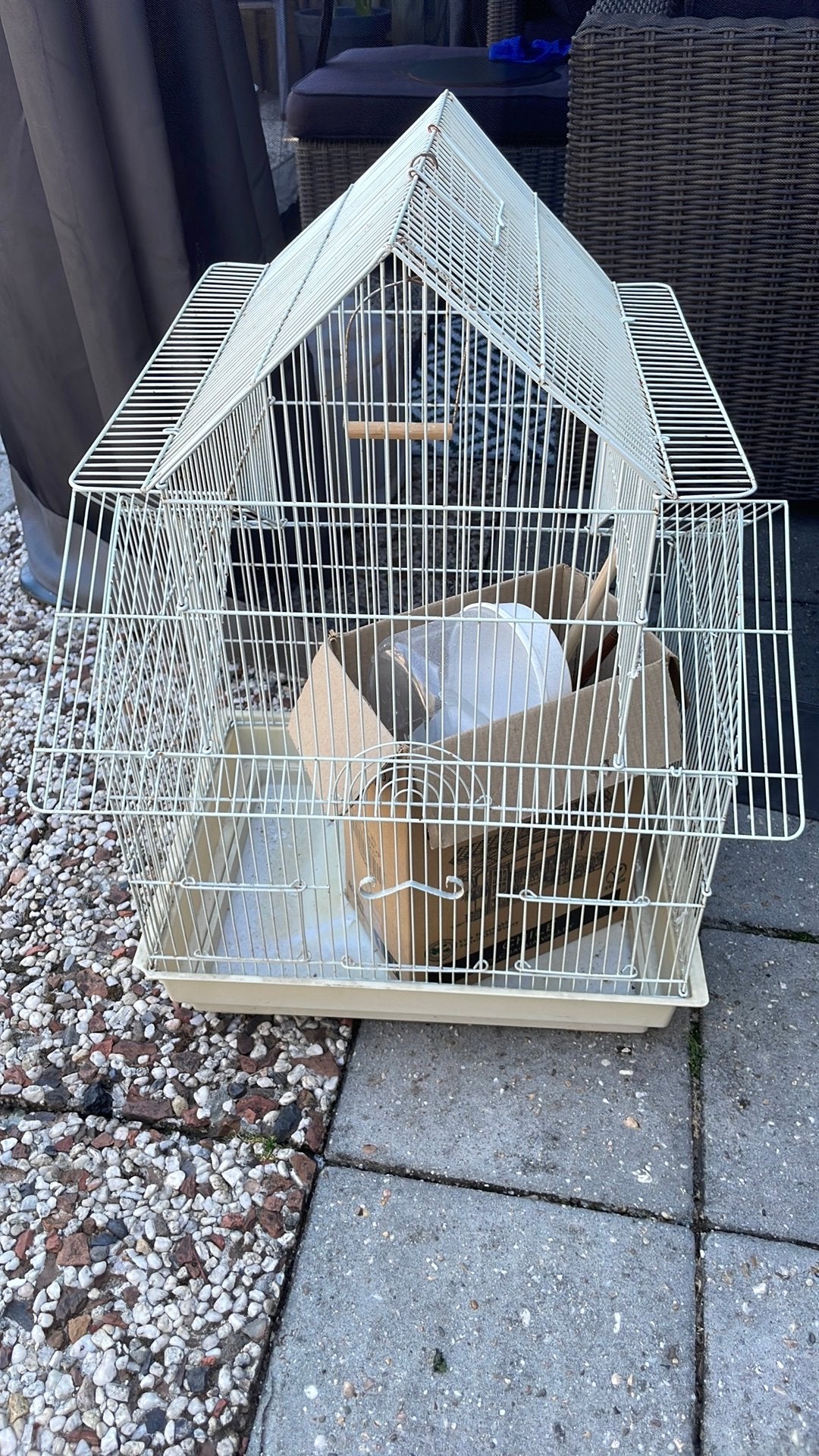 Kooi, Ophalen of Verzenden, Zo goed als nieuw, Hout, Vogelkooi
