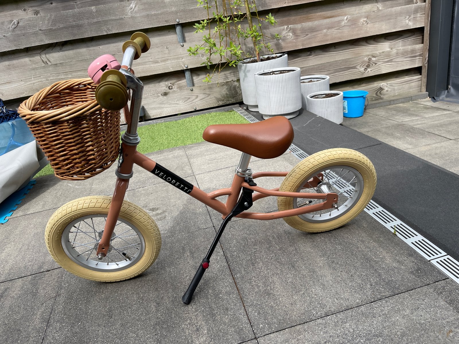 Veloretti loopfiets, Ophalen, Gebruikt