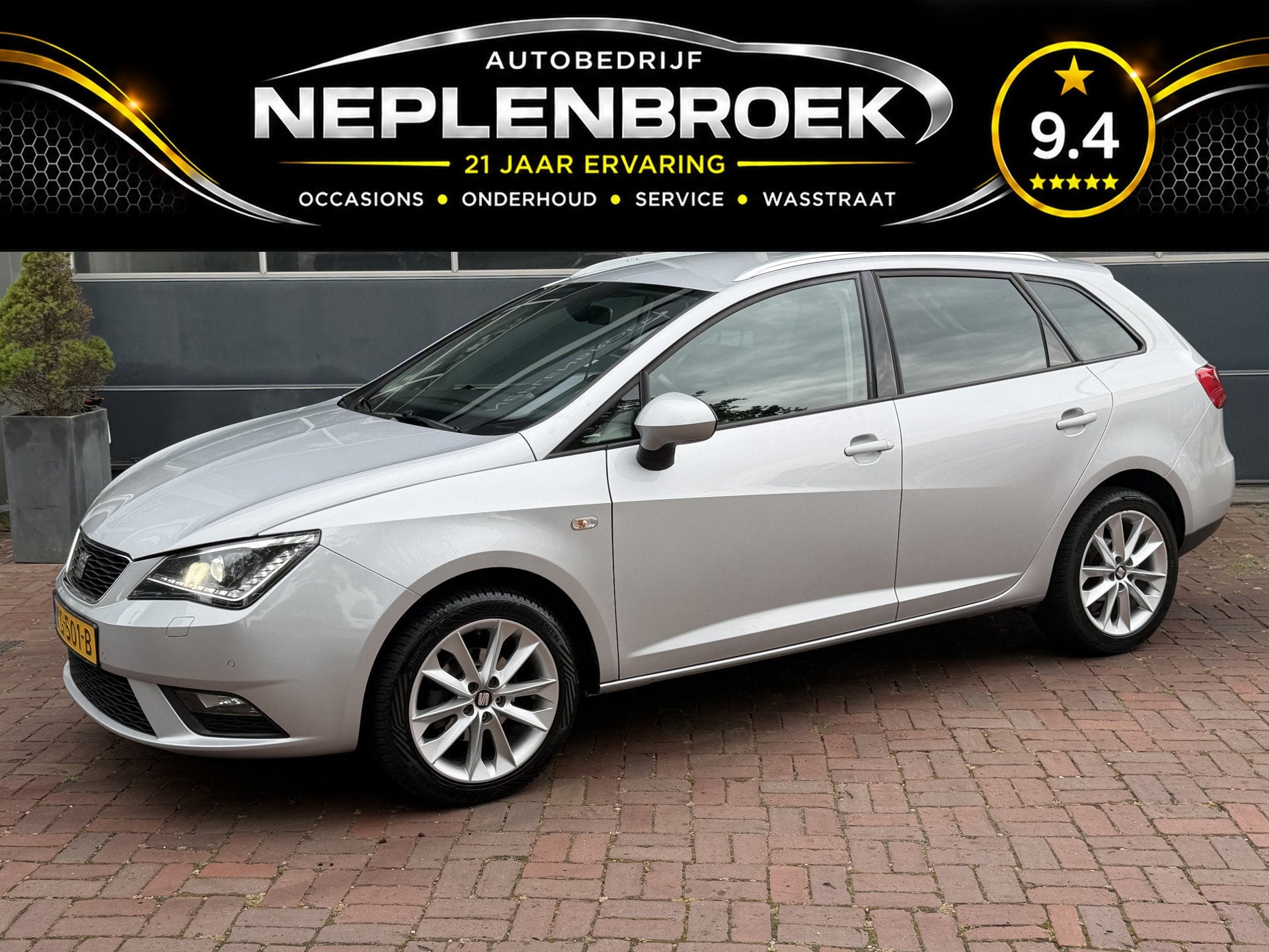 SEAT Ibiza ST 1.0 EcoTSI Style Connect Bj 2016 dealer onderh, Auto's, Seat, Voorwielaandrijving, Dealer onderhouden, 1045 kg, Origineel Nederlands