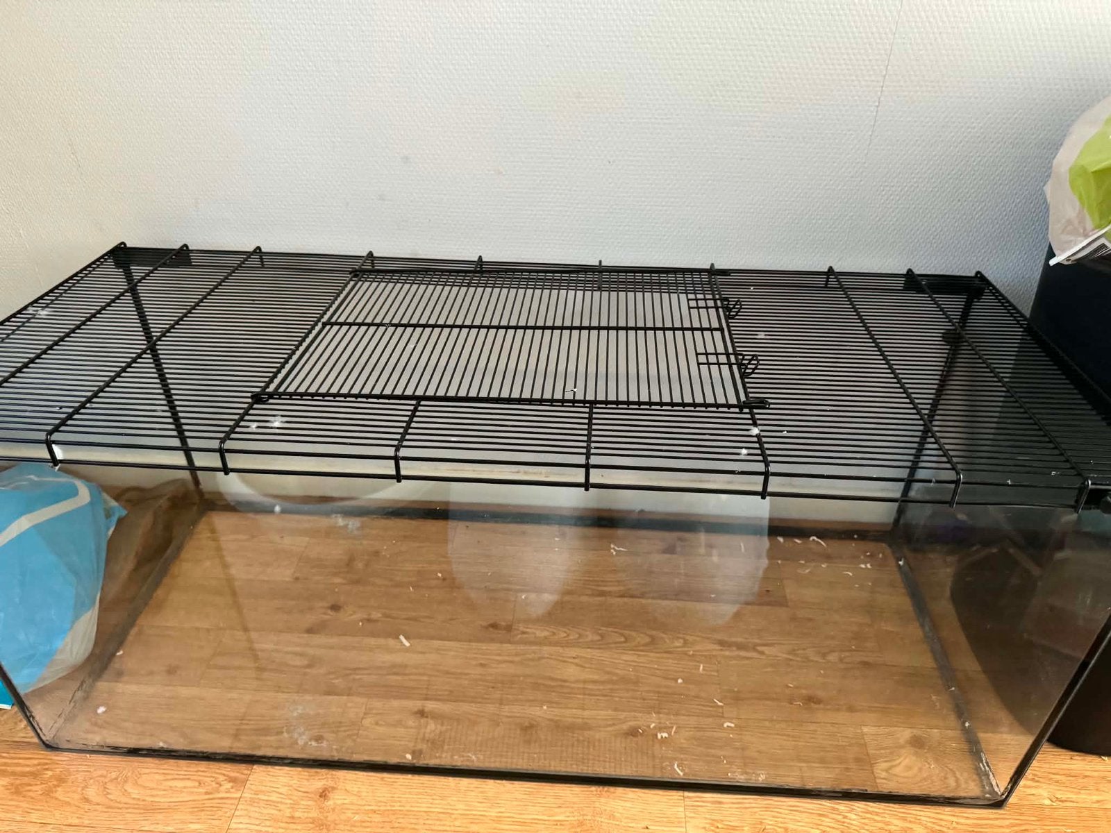 Knaagdierterrarium, Kooi, Zo goed als nieuw, 75 tot 110 cm, Ophalen