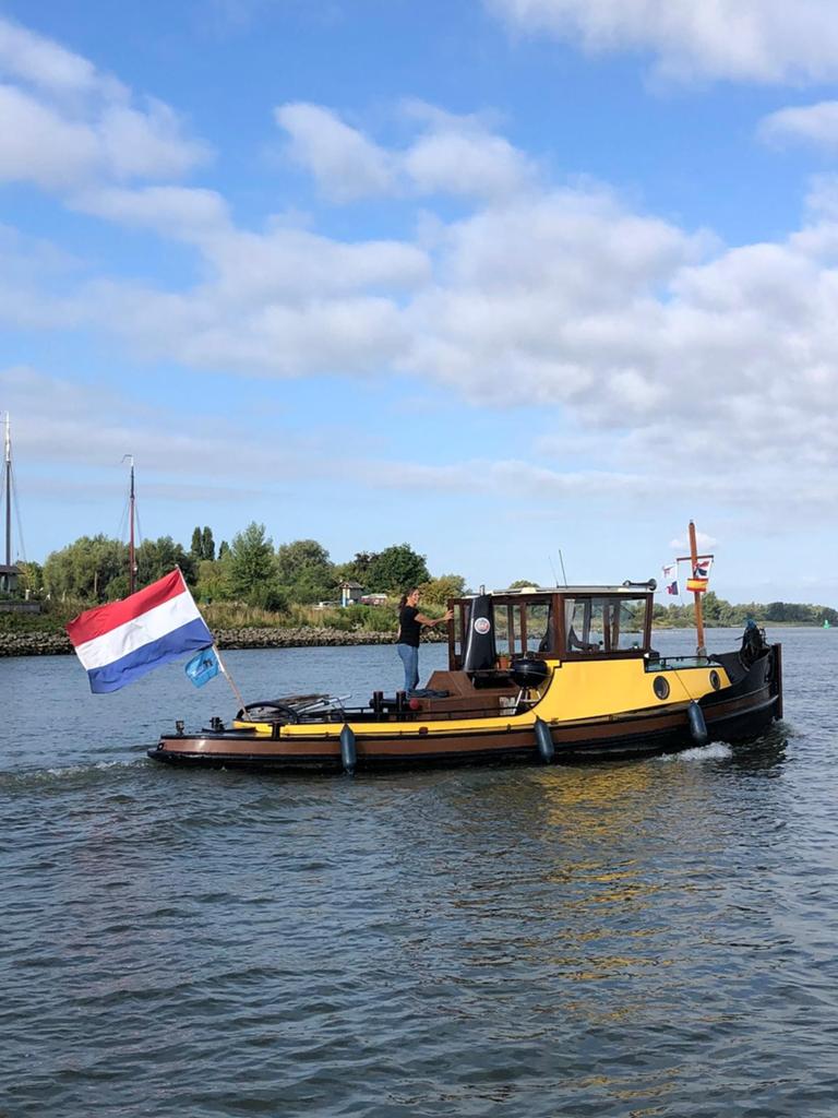 Sleepboot met Daf 575, Staal, Gebruikt, Binnenboordmotor, Diesel