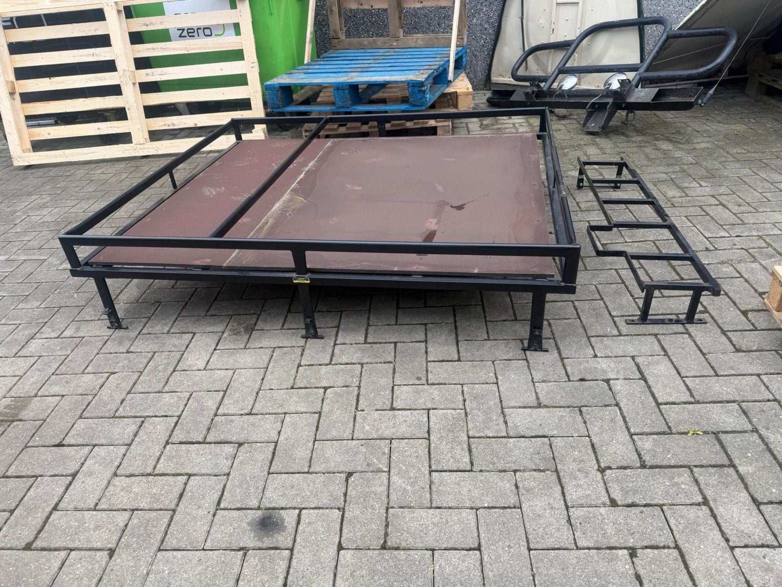 Land rover defender / series roofrack / dakrek, Ophalen, Zo goed als nieuw