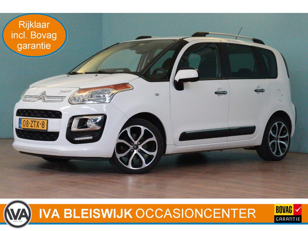 Citroën C3 Picasso 1.6 VTi Exclusive Automaat | NAVI | CLIM, Auto's, Citroën, Euro 5, Gebruikt, 4 cilinders, Wit
