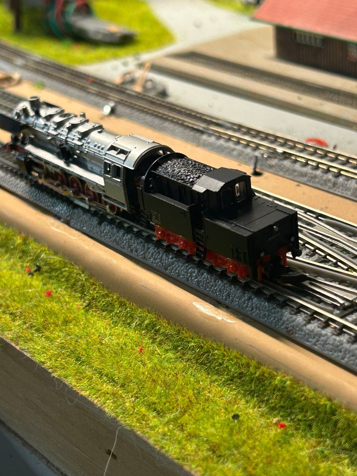 Marklin z spoor Stoomlok met Tender, Wisselstroom, Locomotief, Nieuw, Ophalen of Verzenden