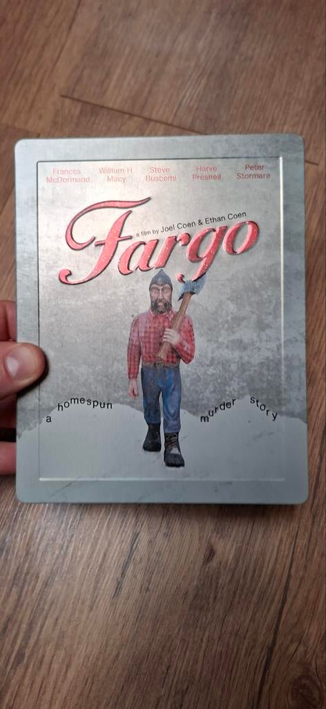 Fargo UK Steelbook - Misdaadklassieker van Coen Brothers, Ophalen of Verzenden, Zo goed als nieuw