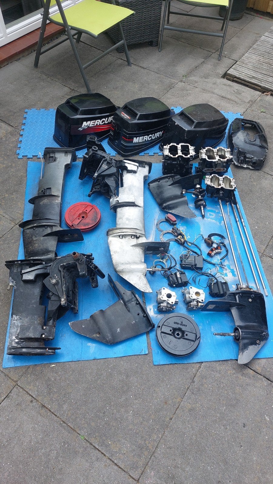 Onderdelen Mercury 6 tm 15 pk 2 takt, Ophalen of Verzenden, Motor en Techniek, Motorboot