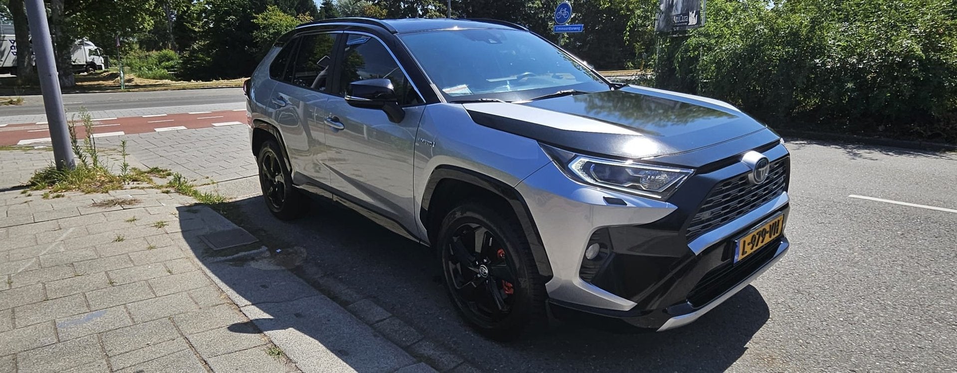 Toyota RAV4 2.5 Hybrid Bi-Tone Camera Cruise PDC LMV Nette A, Gebruikt, 4 cilinders, 2487 cc, Automatische klimaatregeling