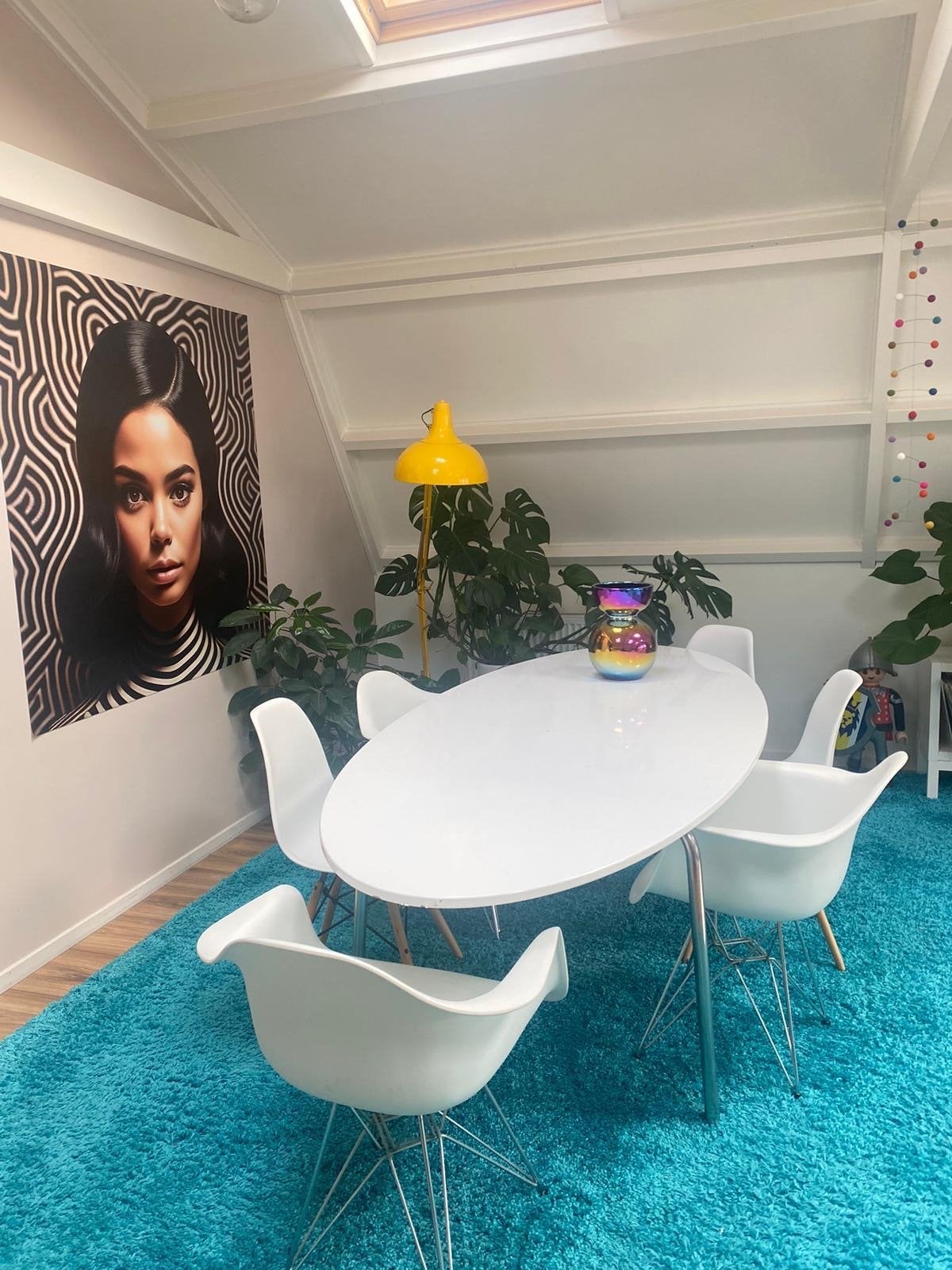 Turquoise Vloerkleed - Life Shaggy Trend, Ophalen, Blauw, 150 tot 200 cm, 200 cm of meer