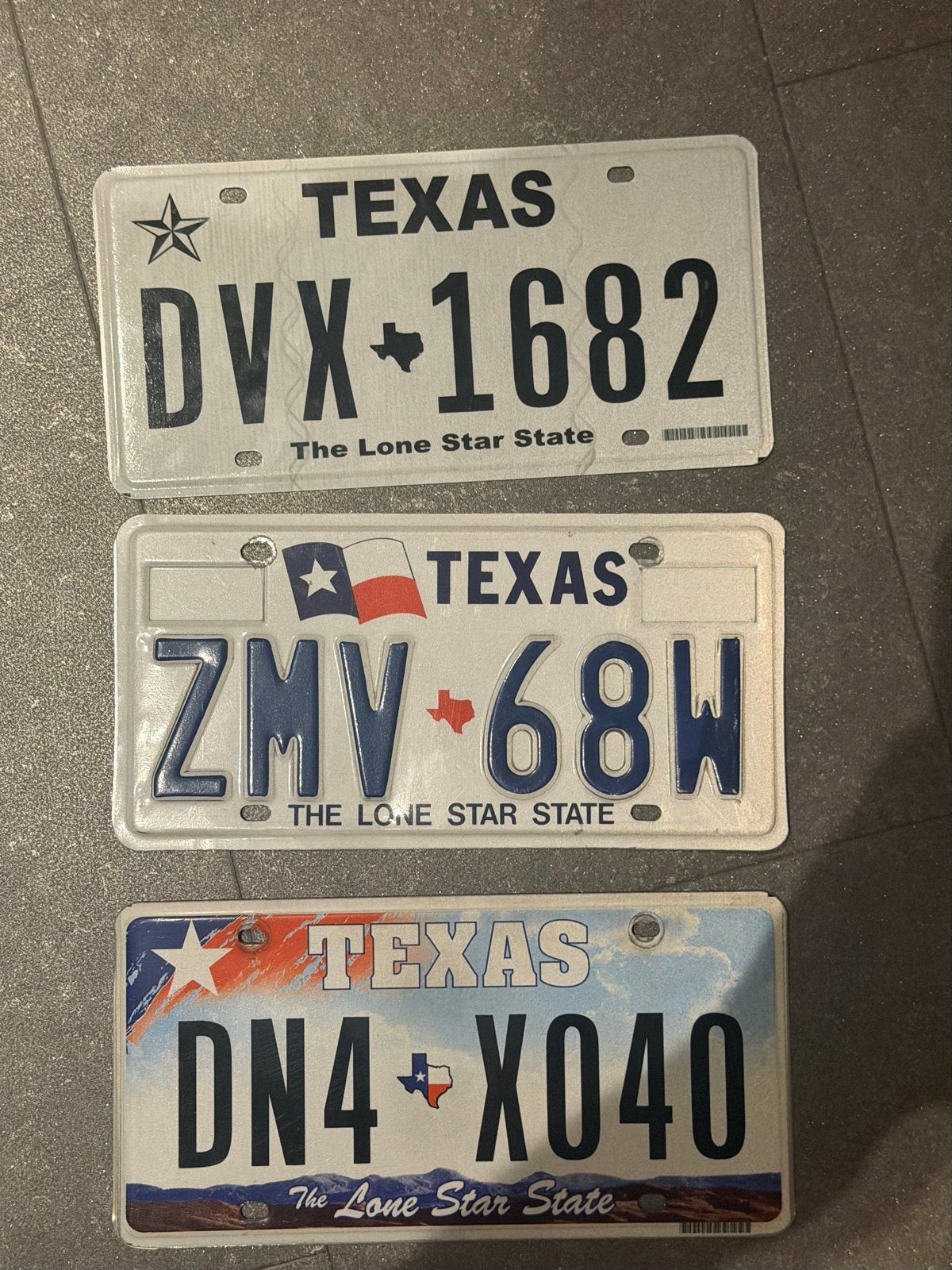 Amerikaanse nummerplaat/nummerbord Texas, Ophalen of Verzenden