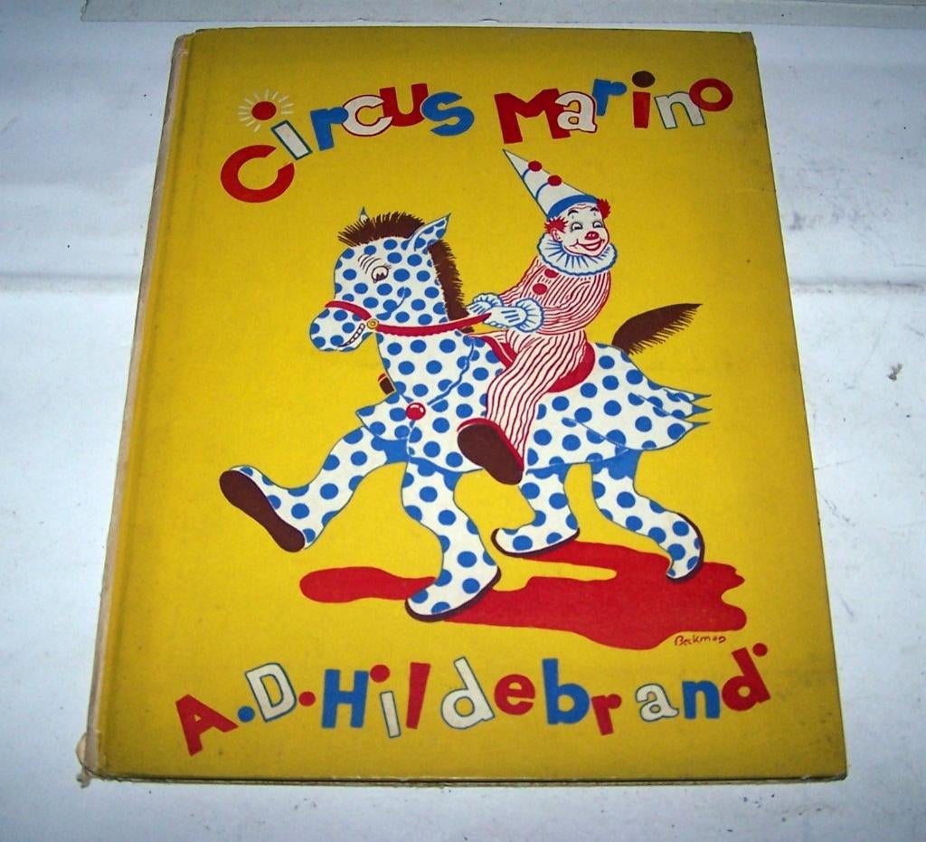 Circus Marino- A.D. Hildebrand. Hardcover. Zeldzaam. Izgs., Ophalen of Verzenden, A.D. Hildebrand
