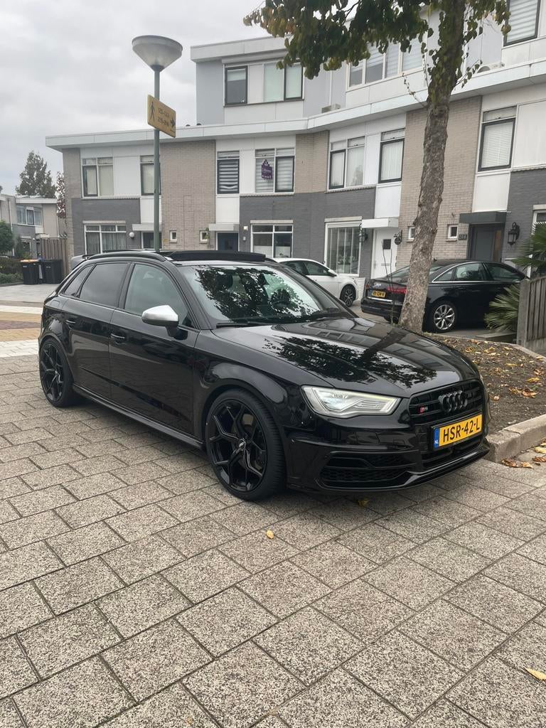 Audi S3 2.0 Tfsi 221KW Sportback Quattro 2014 Zwart, Auto's, Audi, Automaat, S3, 4 cilinders, 1984 cc