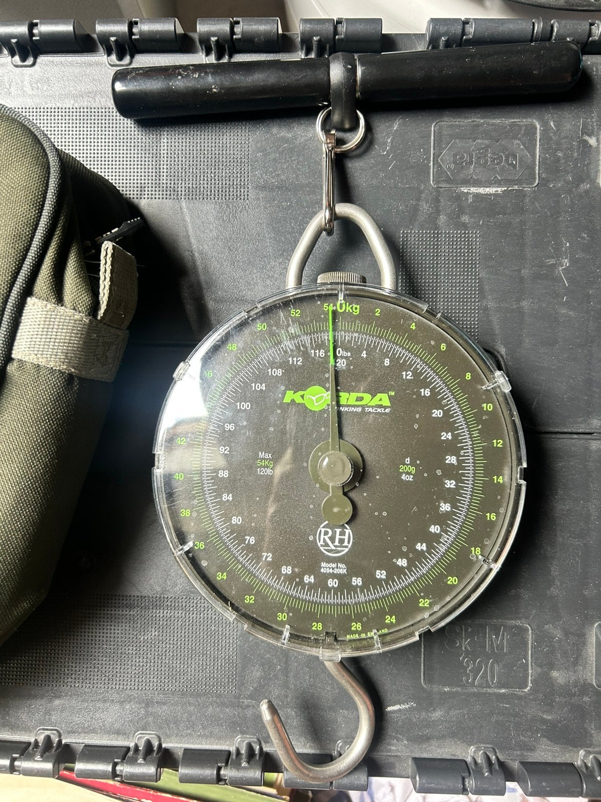 Korda 54 kilo weegschaal, Ophalen of Verzenden, Zo goed als nieuw, Overige typen