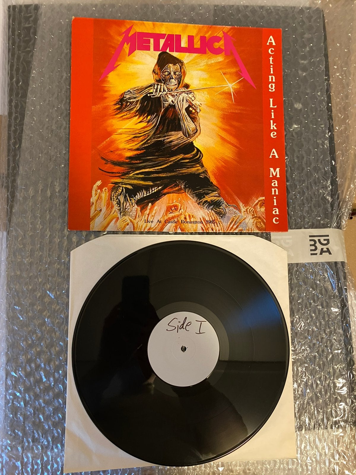 Metallica Acting like a Maniac Vinyl, Cd's en Dvd's, Vinyl | Hardrock en Metal, Ophalen of Verzenden, Zo goed als nieuw