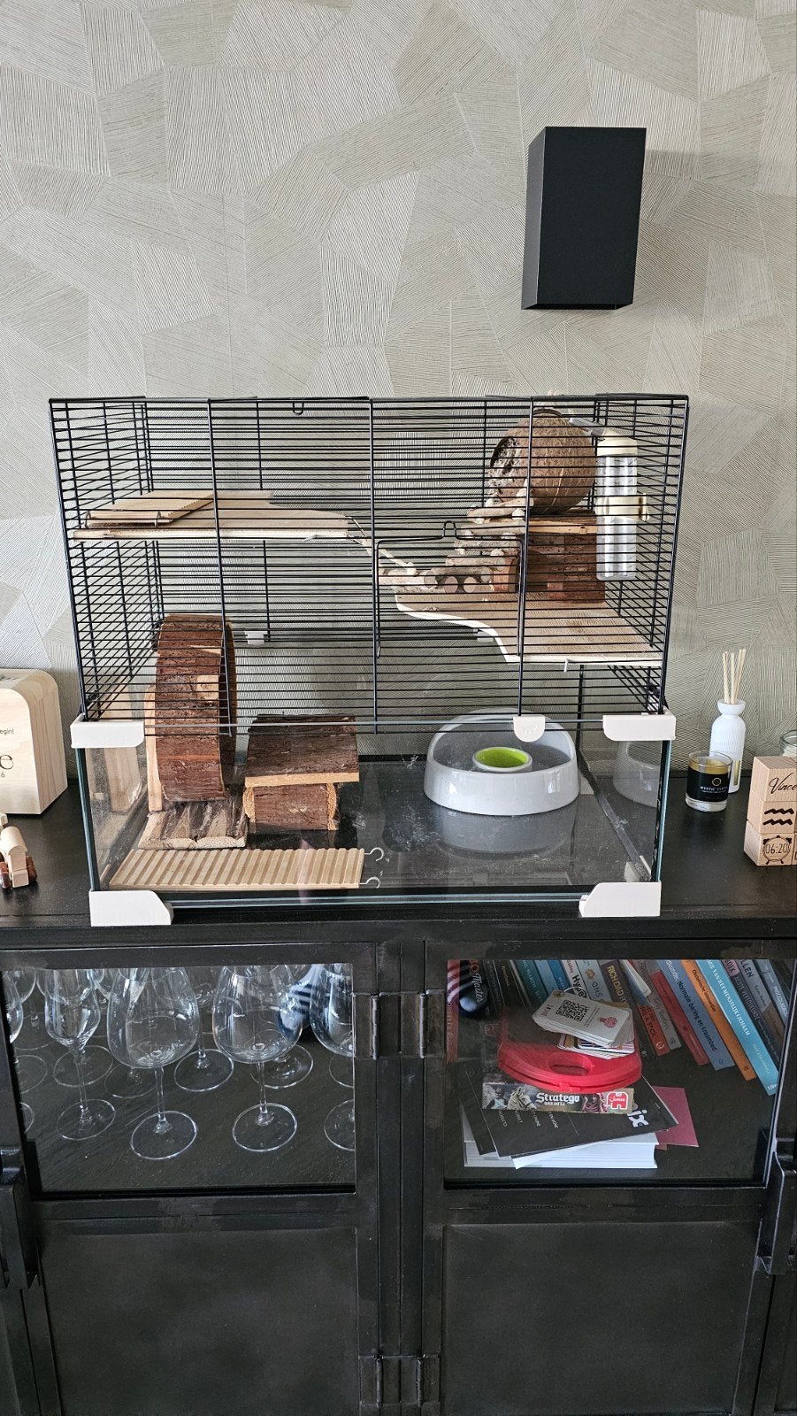 Hamsterkooi Ferplast Karat 60, Minder dan 60 cm, Kooi, Minder dan 75 cm, Ophalen of Verzenden