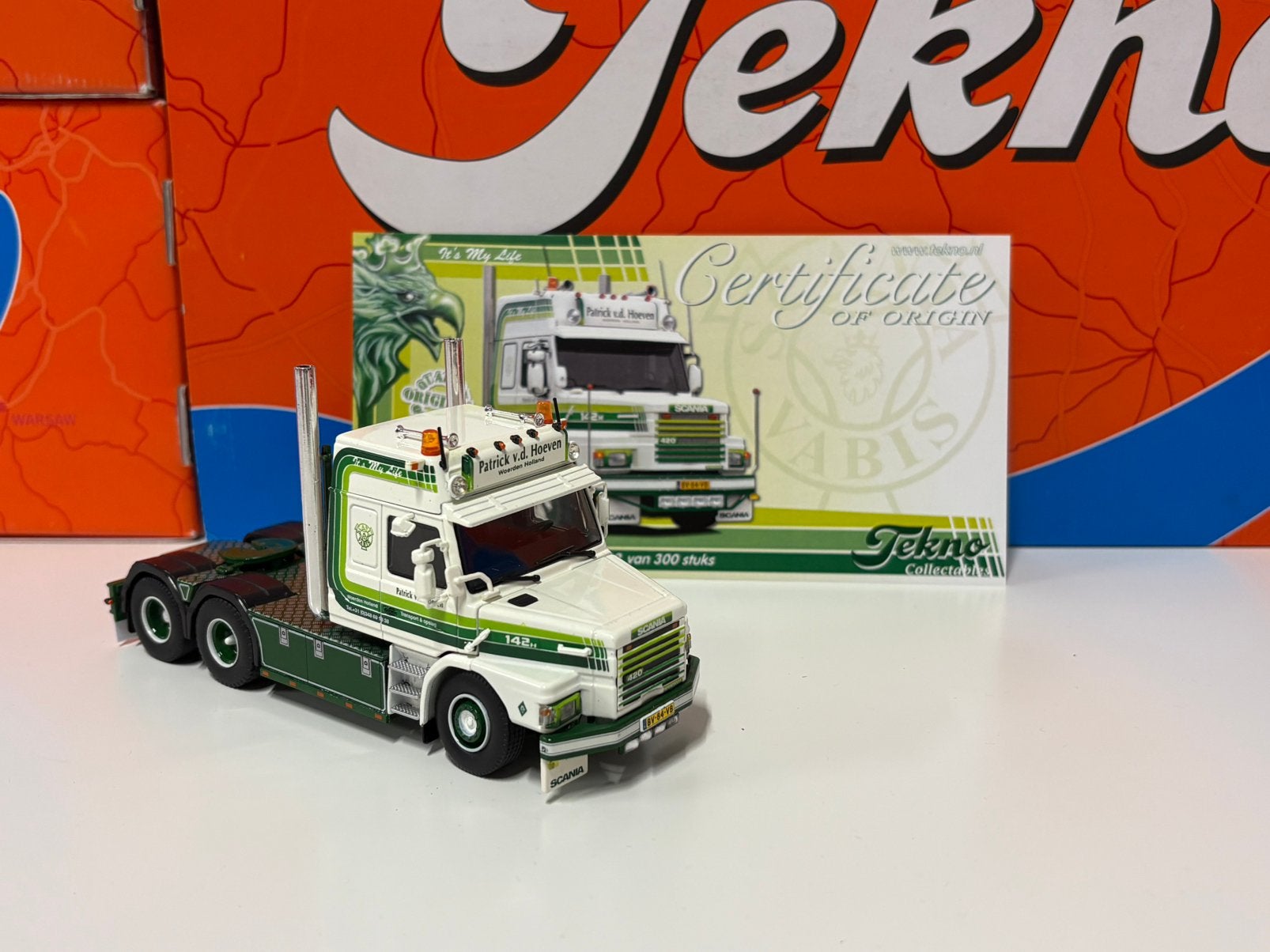 Tekno vd Hoeven, Hobby en Vrije tijd, Ophalen of Verzenden, Zo goed als nieuw, Bus of Vrachtwagen, Tekno
