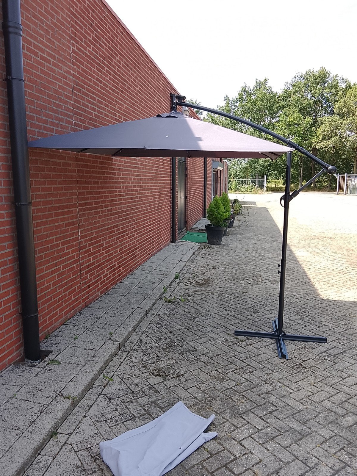 Tillvex Zonnescherm 235x235 Solar LED Z.G.A.N., Tuin en Terras, Ophalen of Verzenden, Tillvex., ., .
