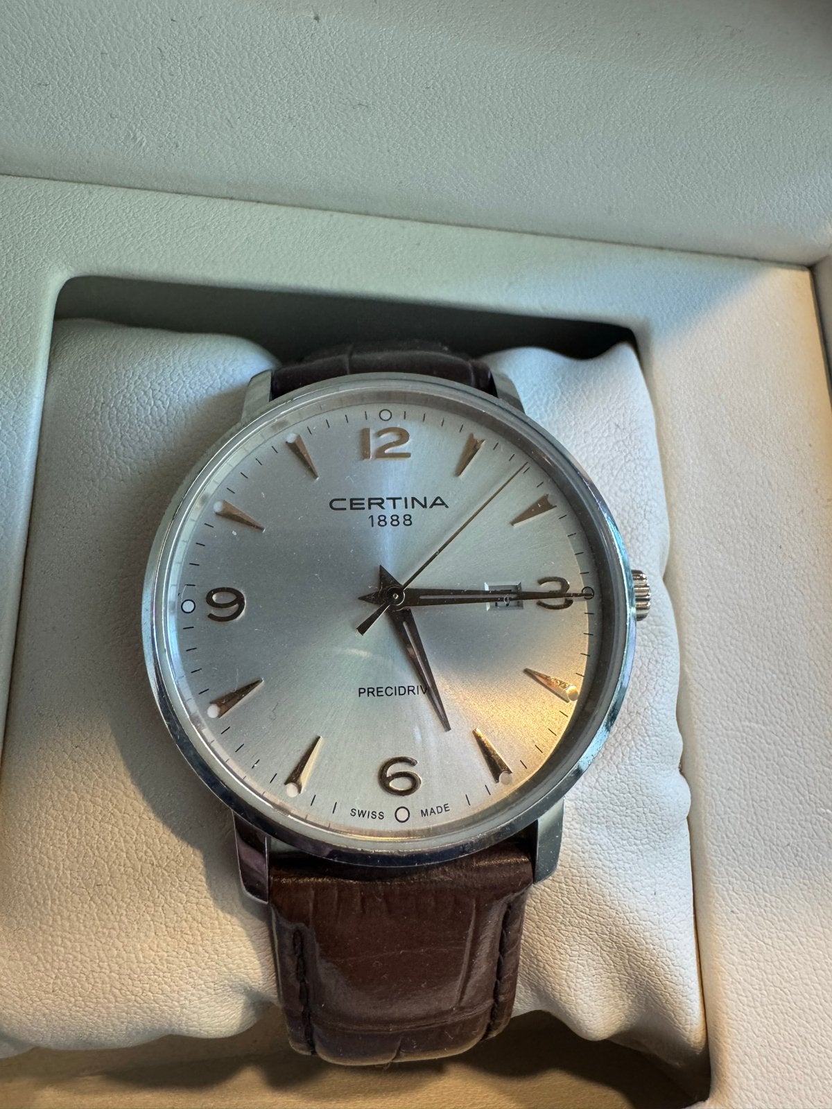 Certina DS Caimano Heren Horloge Origineel, Ophalen of Verzenden, Staal, Polshorloge, Overige merken