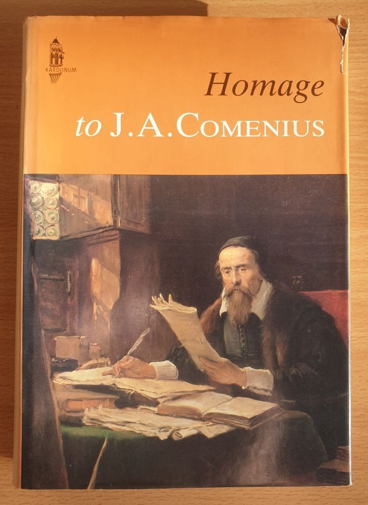 art history book: Homage to J. A. Comenius, Hardcover, Boeken, Ophalen of Verzenden, Zo goed als nieuw, Overige onderwerpen, Univerzita Karlova