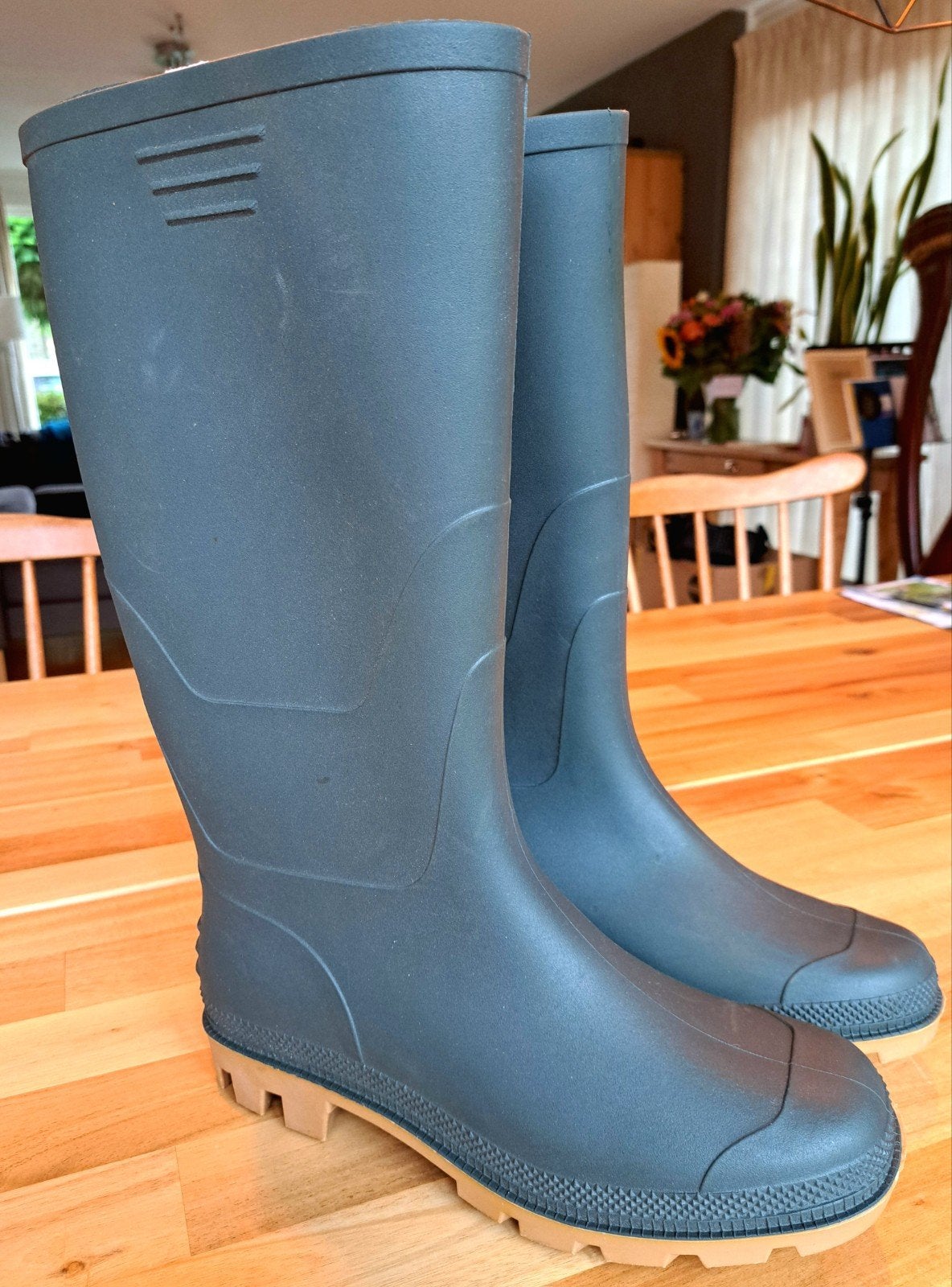 Nieuwe Stevige Hoge Regenlaarzen Maat 43, Overige kleuren, Nieuw, Ophalen of Verzenden, Regenlaarzen