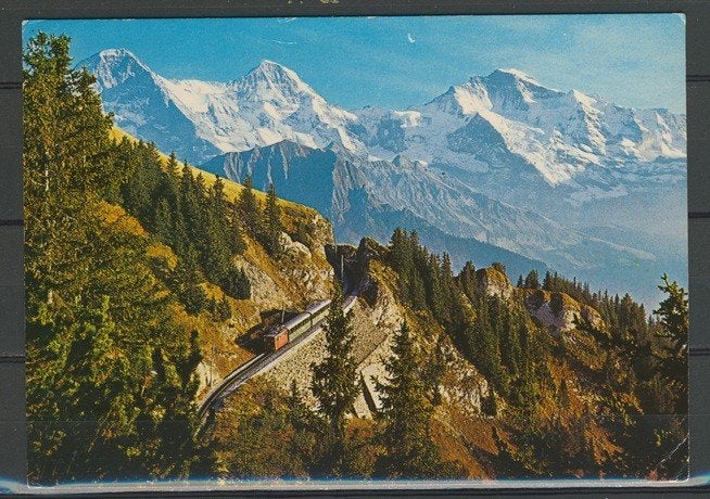 Locomotief Platte Bahn Foto-Ansichtkaart Trein t-225 jdu, Ophalen of Verzenden, Zo goed als nieuw, Trein, Kaart of Prent